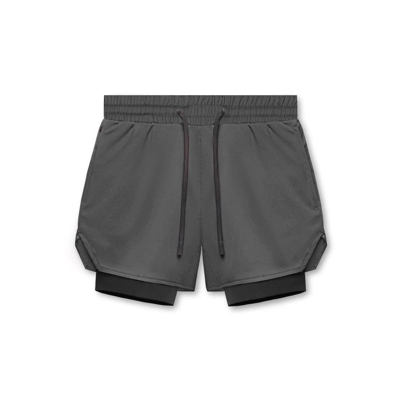 Casual Men's Summer Sports Shorts 2-in-1 Double Layered for Jogging Outdoor Running Basketball Training Camping Beach Pants